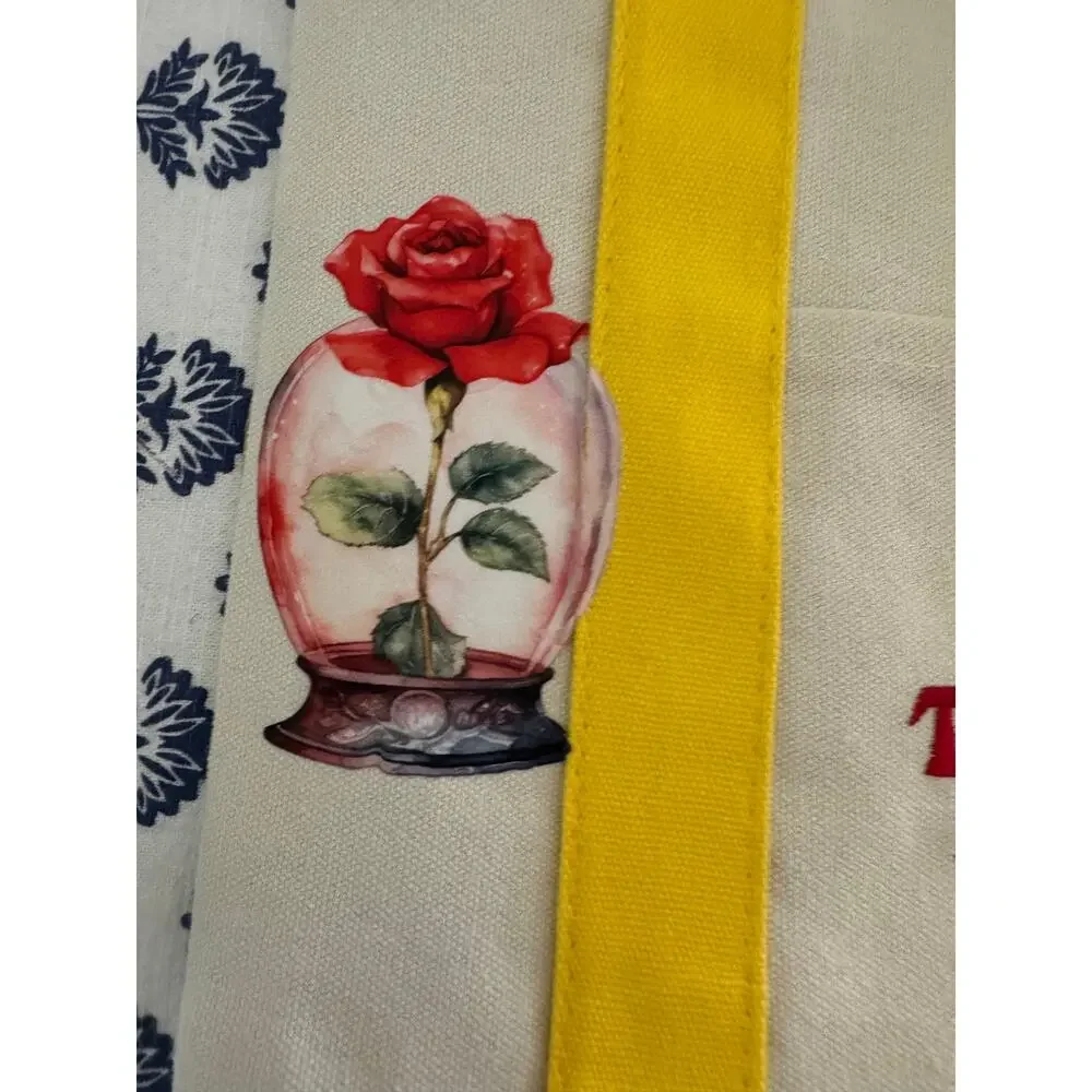 Disney Belle Double Sided Custom Made Trader Joes Mini Tote